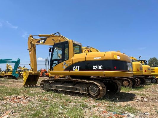 320C Χρησιμοποιούμενος εκσκαφέας CAT Caterpillar 20 τόνων Εκσκαφέας Ασφάλεια Εργασία Ιαπωνία