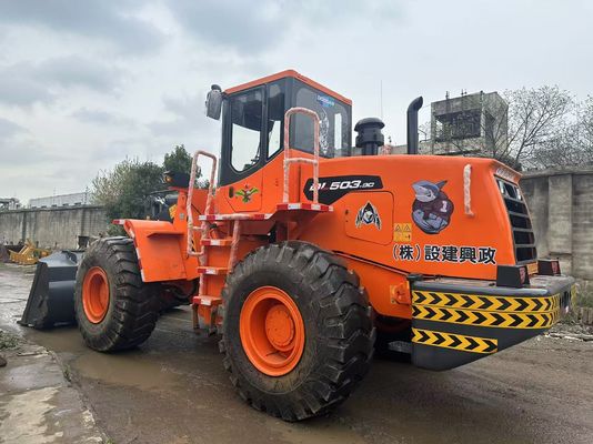 2022 Χρησιμοποιούμενο φορτιστή τροχών Doosan DL503-9C 5 τόνων φορτιστή τροχών υψηλή ευελιξία