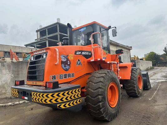 2022 Χρησιμοποιούμενο φορτιστή τροχών Doosan DL503-9C 5 τόνων φορτιστή τροχών υψηλή ευελιξία