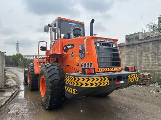 2022 Χρησιμοποιούμενο φορτιστή τροχών Doosan DL503-9C 5 τόνων φορτιστή τροχών υψηλή ευελιξία
