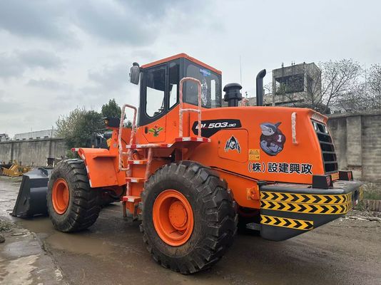 2022 Χρησιμοποιούμενο φορτιστή τροχών Doosan DL503-9C 5 τόνων φορτιστή τροχών υψηλή ευελιξία