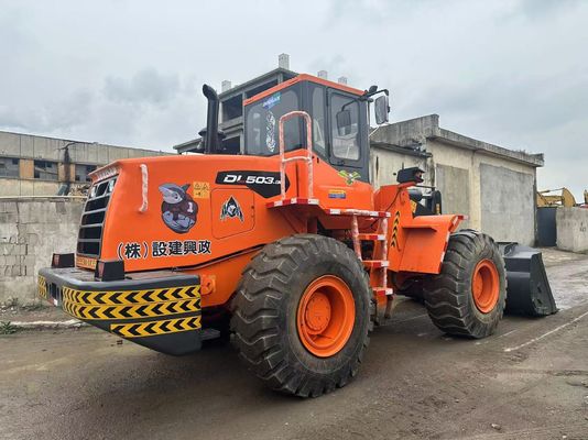 2022 Χρησιμοποιούμενο φορτιστή τροχών Doosan DL503-9C 5 τόνων φορτιστή τροχών υψηλή ευελιξία