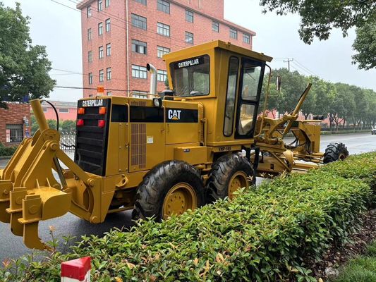 Αρχική Ιαπωνία 140H Caterpillar Motor Grader Δεύτερο χέρι Ασφάλεια λειτουργία