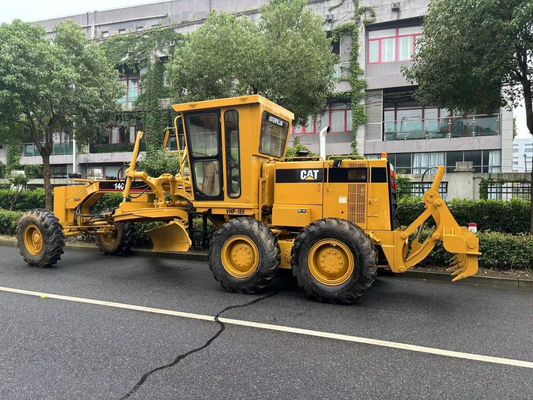 Αρχική Ιαπωνία 140H Caterpillar Motor Grader Δεύτερο χέρι Ασφάλεια λειτουργία