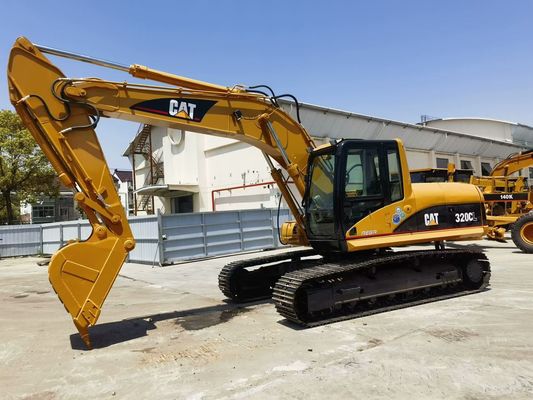 Υδραυλική Χρησιμοποιούμενη Εκσκαφέας CAT 20 Τόνων CAT 320CL Εκσκαφέας Ιαπωνία για την Αφρική