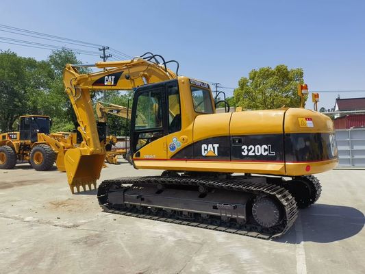 Υδραυλική Χρησιμοποιούμενη Εκσκαφέας CAT 20 Τόνων CAT 320CL Εκσκαφέας Ιαπωνία για την Αφρική