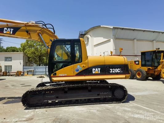Υδραυλική Χρησιμοποιούμενη Εκσκαφέας CAT 20 Τόνων CAT 320CL Εκσκαφέας Ιαπωνία για την Αφρική