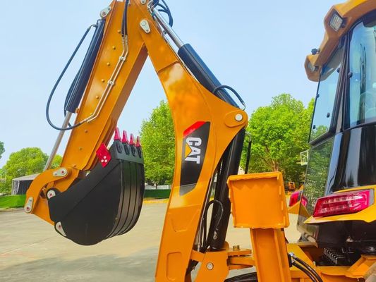 420F Χρησιμοποιούμενη Caterpillar Backhoe Loader CAT υψηλής ταχύτητας ενεργειακά αποδοτική