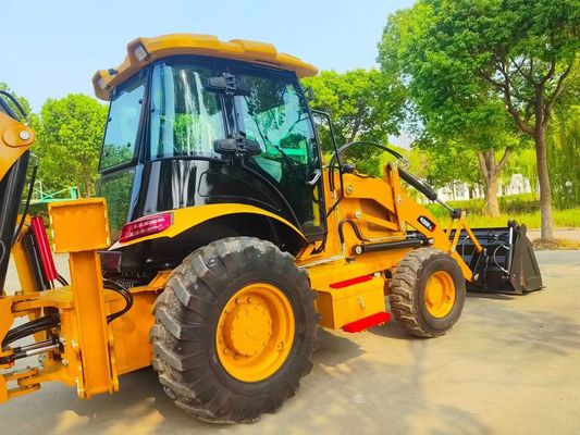 420F Χρησιμοποιούμενη Caterpillar Backhoe Loader CAT υψηλής ταχύτητας ενεργειακά αποδοτική