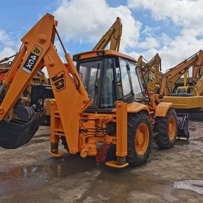 JCB 4CX Backhoe Loader Δεύτερο χέρι εξοικονόμηση ενέργειας με υψηλή χωρητικότητα