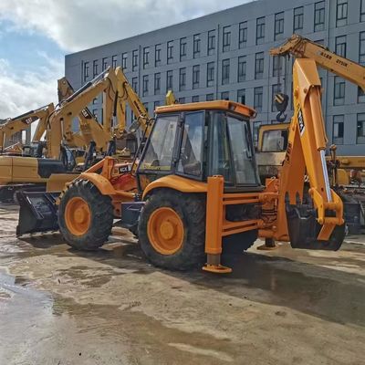 JCB 4CX Backhoe Loader Δεύτερο χέρι εξοικονόμηση ενέργειας με υψηλή χωρητικότητα