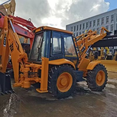 JCB 4CX Backhoe Loader Δεύτερο χέρι εξοικονόμηση ενέργειας με υψηλή χωρητικότητα