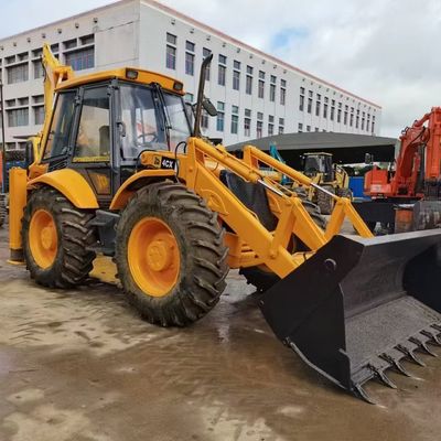 JCB 4CX Backhoe Loader Δεύτερο χέρι εξοικονόμηση ενέργειας με υψηλή χωρητικότητα