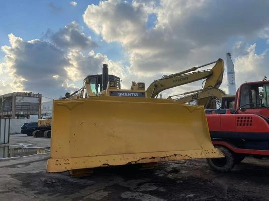 SHANTUI SD32 Χρησιμοποιούμενη Γυρνούσα Μπολντόζα βαρύ φορτίο Υδραυλική Dozer Δεύτερο χέρι
