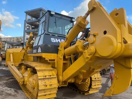SHANTUI SD32 Χρησιμοποιούμενη Γυρνούσα Μπολντόζα βαρύ φορτίο Υδραυλική Dozer Δεύτερο χέρι