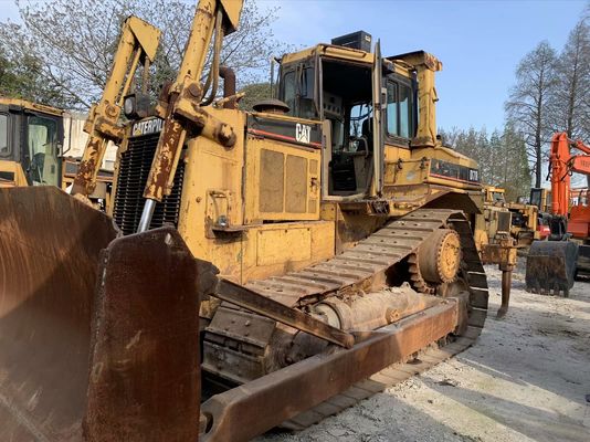 Υψηλής Ταχύτητας D7R LGP Χρησιμοποιούμενη Γλυκοκοπίθαρμα Bulldozer Χρησιμοποιούμενη CAT Bulldozer Κατασκευασμένη στην Κίνα