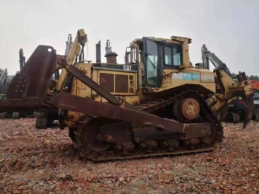 Αρχικό χρώμα D8R LGP Χρησιμοποιούμενη Γάτρα Μπολντόζερ με υδραυλικό Ripper