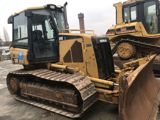 6 Way Blade Χρησιμοποιούμενο Crawler Mounted Bulldozer Caterpillar D5K XL Αρχικό χρώμα