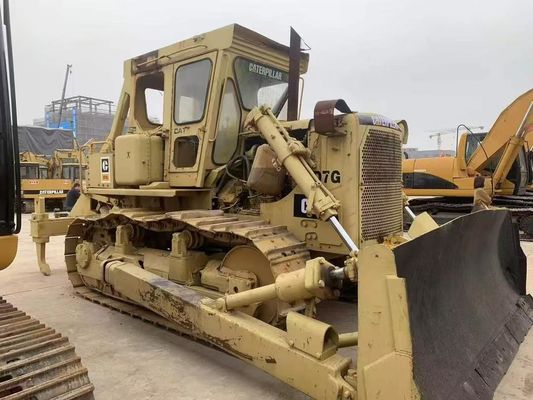 Δυνατή μεταχειρισμένη Caterpillar D7G Dozer Ενέργεια 6 Way Blade