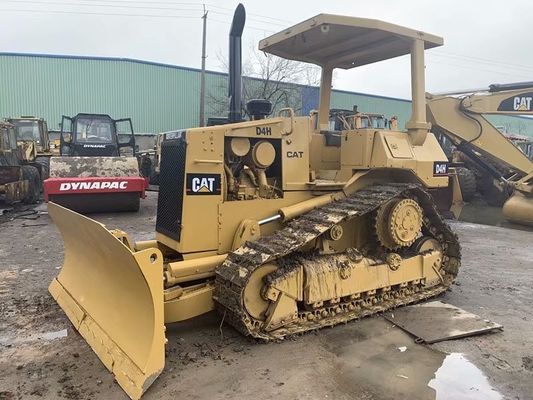 Χρησιμοποιούμενο Crawler CAT D4H Bulldozer Αναχρωματισμός Χρώμα High Drive Εύκολη λειτουργία