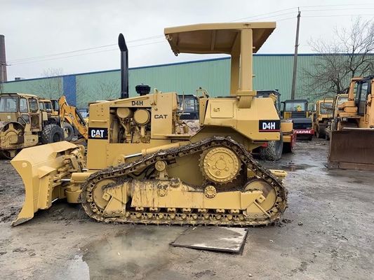 Χρησιμοποιούμενο Crawler CAT D4H Bulldozer Αναχρωματισμός Χρώμα High Drive Εύκολη λειτουργία
