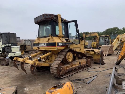 Υψηλή κίνηση D5M XL Χρησιμοποιούμενη Caterpillar Bulldozer Crawler με υδραυλικό σύστημα