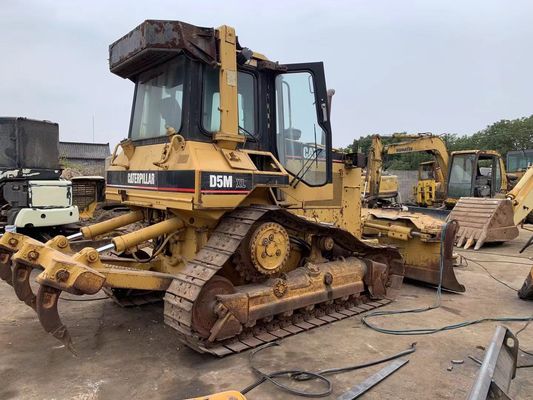 Υψηλή κίνηση D5M XL Χρησιμοποιούμενη Caterpillar Bulldozer Crawler με υδραυλικό σύστημα