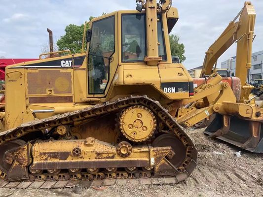 Πρωτότυπο χρώμα Caterpillar D6N XL Χρησιμοποιούμενη μικρή μπουλντόζα με υδραυλικό σχιστήρα