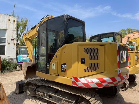 Caterpillar 307.5 Χρησιμοποιημένη μηχανή εκσκαφής CAT 306 306.5 307.5 Αρχική μπογιά