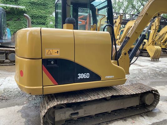 Συμπίεση Caterpillar 306D Mini Crawler Excavator Αρχική Ιαπωνία μεταχειρισμένη