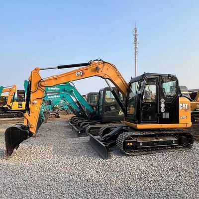 307E2 Χρησιμοποιούμενο CAT Excavator 2019 Έτος Ισχυρό μεταχειρισμένο Excavator Machine