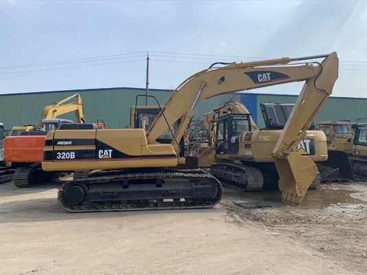 Υψηλής αντοχής 320B Χρησιμοποιούμενο CAT Excavator Ασφάλεια λειτουργίας 20 τόνων Excavator