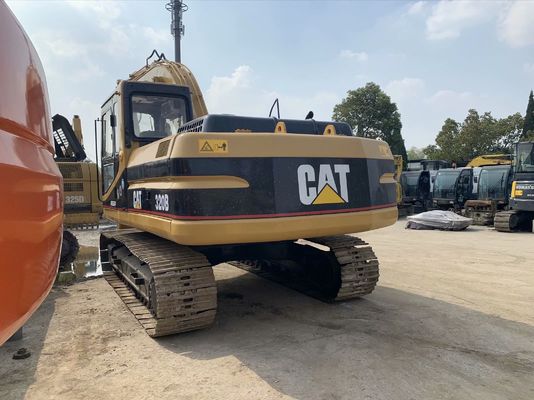 Υψηλής αντοχής 320B Χρησιμοποιούμενο CAT Excavator Ασφάλεια λειτουργίας 20 τόνων Excavator