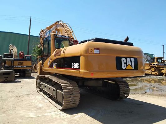 2001 Χρησιμοποιούμενο Crawler Mounted Excavator Caterpillar 330C CAT C9 Μηχανή 250HP