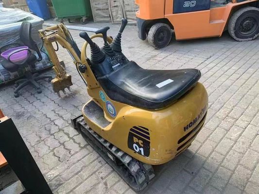 PC01 Πρωτότυπο χρώμα Χρησιμοποιούμενος Μίνι Εκσκαφέας Komatsu για εσωτερική εργασία