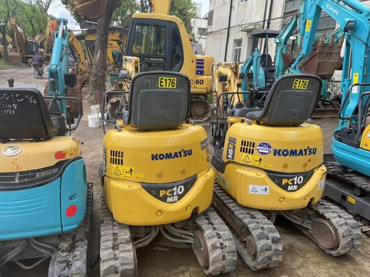 Ιαπωνία Κομάτσου PC10MR-2 Ηλεκτρική μηχανή εκσκαφής για εσωτερική εργασία