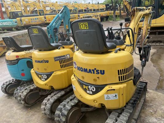 Ιαπωνία Κομάτσου PC10MR-2 Ηλεκτρική μηχανή εκσκαφής για εσωτερική εργασία