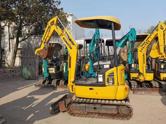Αρχική Ιαπωνία PC18MR-3 Δεύτερο Χέρι Εκσκαφέας Komatsu για Ορυχεία και Κατασκευές