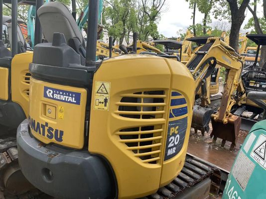 Χρησιμοποιούμενος Komatsu PC20MR-2 Crawler Mounted Excavator Original Japan Εργαζόμενος στον κήπο