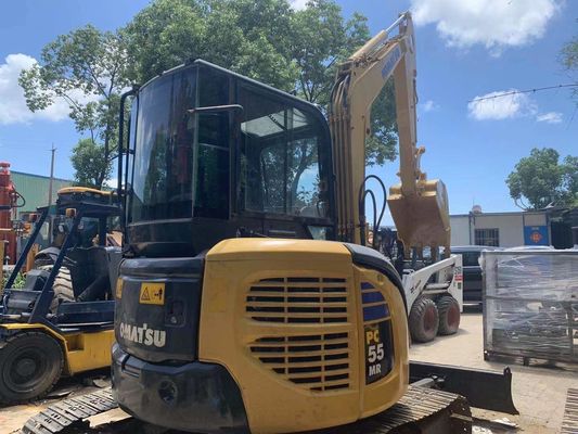 Χρησιμοποιούμενο PC50MR-2 Komatsu Mini Digger Κλειστό Καμπινί για το εργοτάξιο