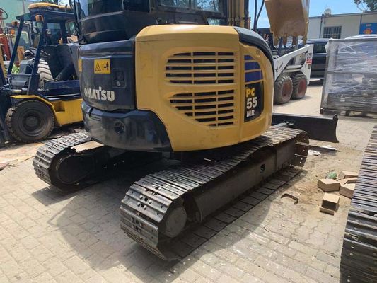 Χρησιμοποιούμενο PC50MR-2 Komatsu Mini Digger Κλειστό Καμπινί για το εργοτάξιο