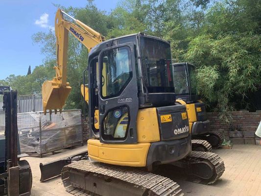 Χρησιμοποιούμενο PC50MR-2 Komatsu Mini Digger Κλειστό Καμπινί για το εργοτάξιο