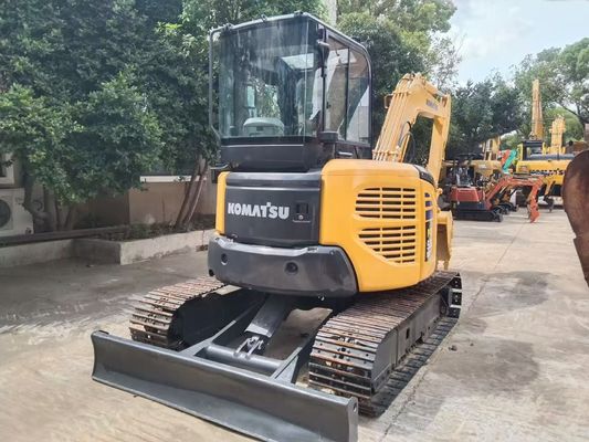 Χρησιμοποιούμενο Komatsu PC55MR 2 Mini Original Ιαπωνία Αξιοηλεκτρική Υψηλή Απόδοση
