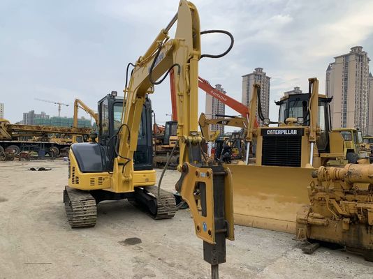 Κομάτσου PC55MR-2 Χρησιμοποιούμενος εξορυκτής Ιαπωνίας Μίνι με υδραυλικό σφυρί