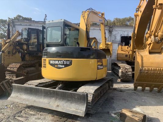 PC78US-6NO Χρησιμοποιούμενος εξορυκτής Original Color Δεύτερο χέρι Ο εξορυκτής Komatsu