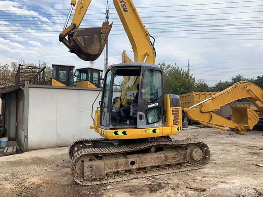 PC128US-2E Χρησιμοποιούμενο σκάφος Komatsu 13 τόνων σκάφος υψηλής ακρίβειας