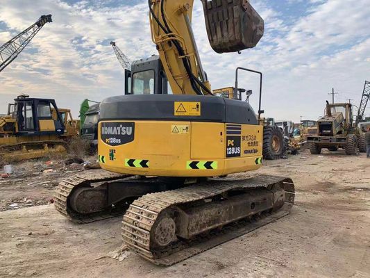 PC128US-2E Χρησιμοποιούμενο σκάφος Komatsu 13 τόνων σκάφος υψηλής ακρίβειας