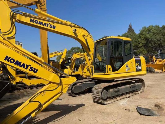 Αρχική Ιαπωνία PC130-7 Χρησιμοποιούμενος ορμητικός εξορυκτής Komatsu με υδραυλικό αντίχειρα