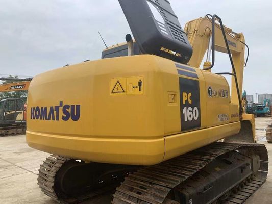 Ιαπωνία Komatsu PC160LC-7 Mini Crawler Excavator Δεύτερο χέρι με ισχυρό κινητήρα