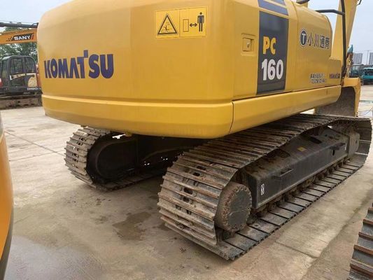 Ιαπωνία Komatsu PC160LC-7 Mini Crawler Excavator Δεύτερο χέρι με ισχυρό κινητήρα